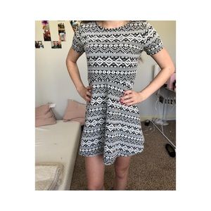 Patterned dress size adult XS and Children’s XL